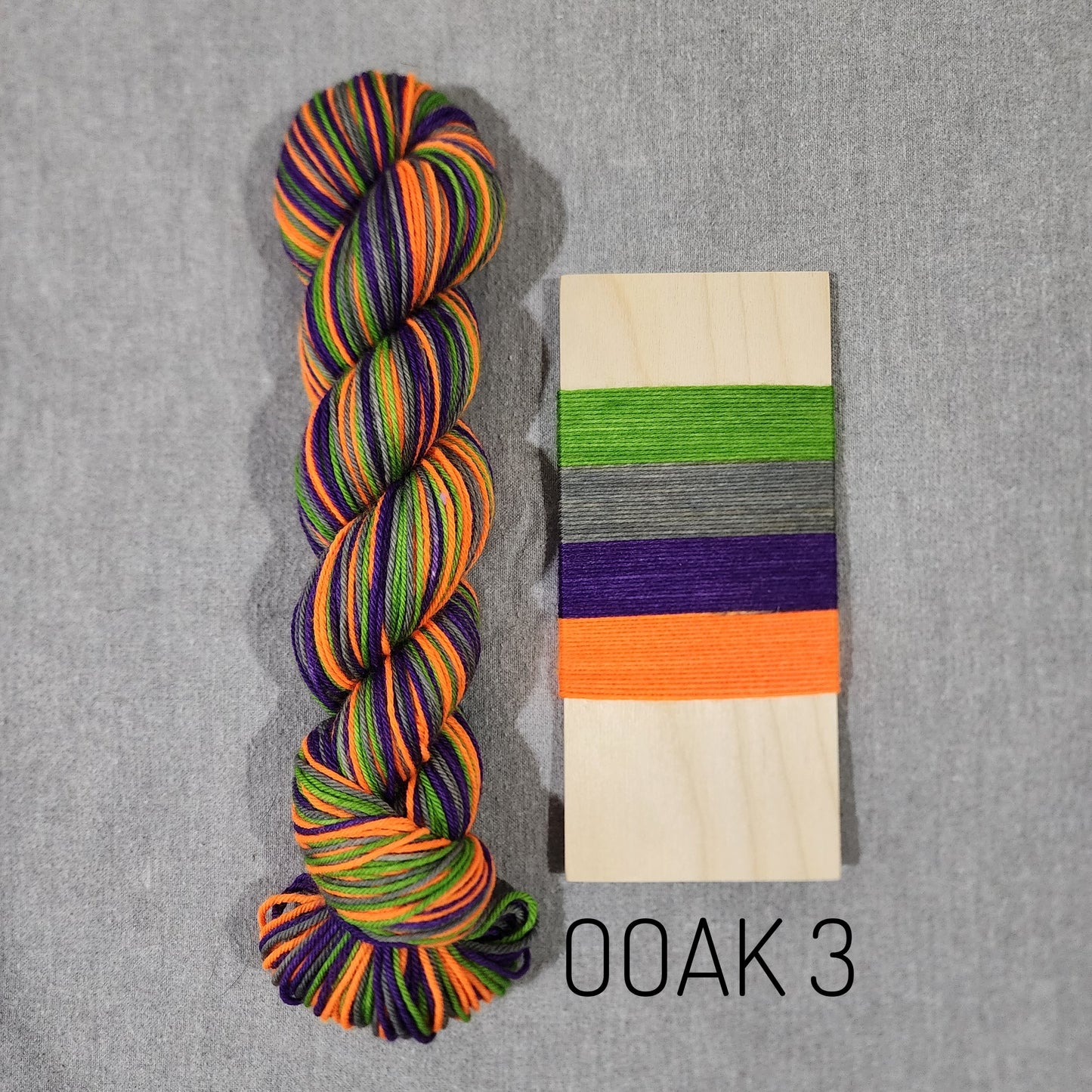 Ready To Ship ~ One Of A Kind Tough & Cozy DK Self Striping