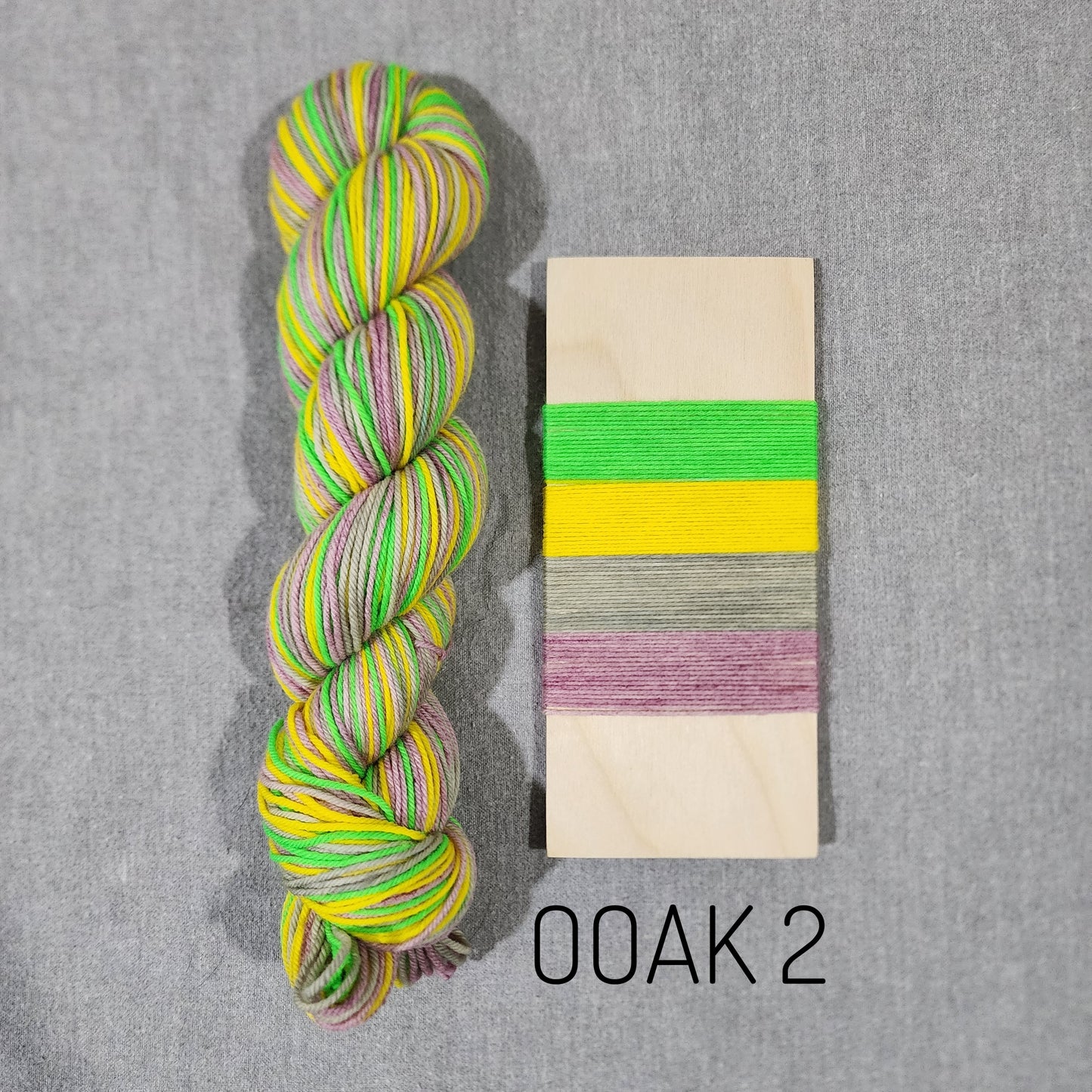 Ready To Ship ~ One Of A Kind Tough & Cozy DK Self Striping