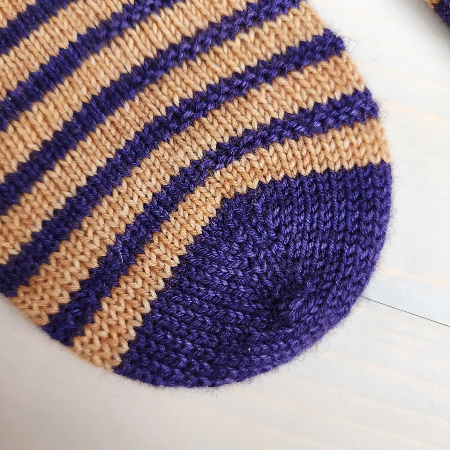 Peanut Butter Jelly Time sock pattern