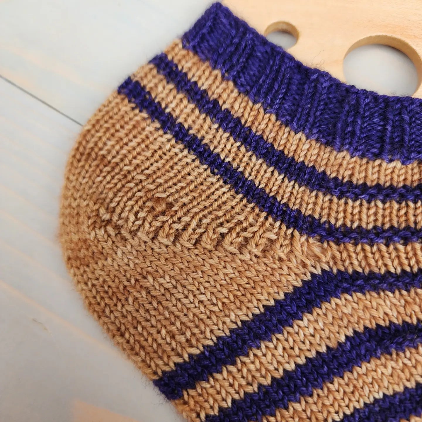 Peanut Butter Jelly Time sock pattern