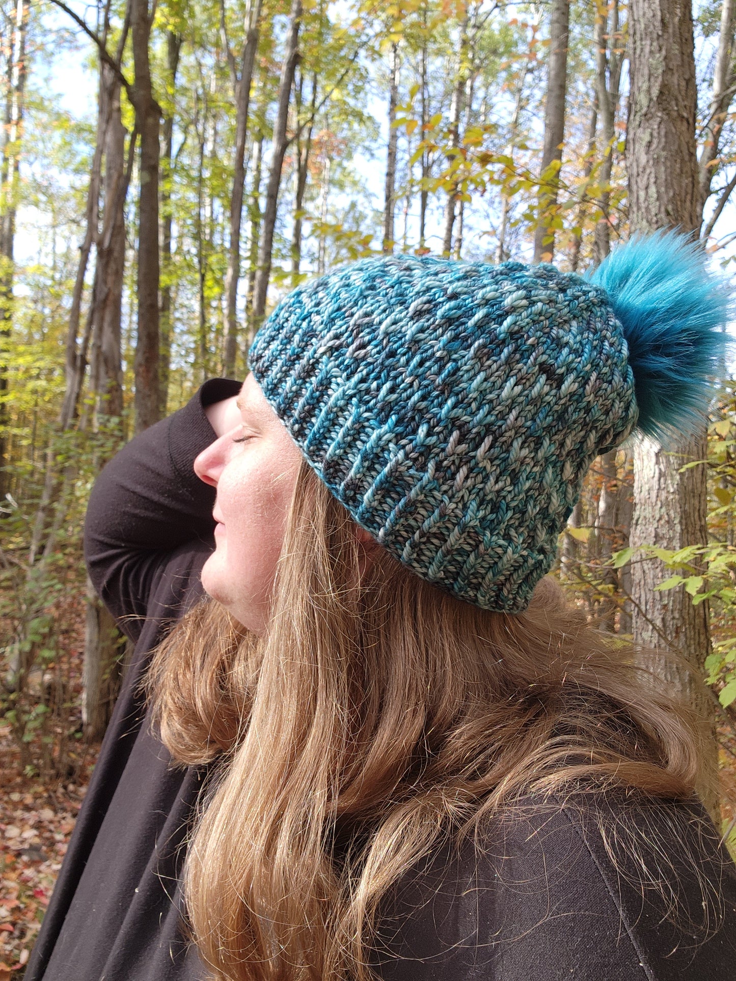 Bulky V Beanie pattern