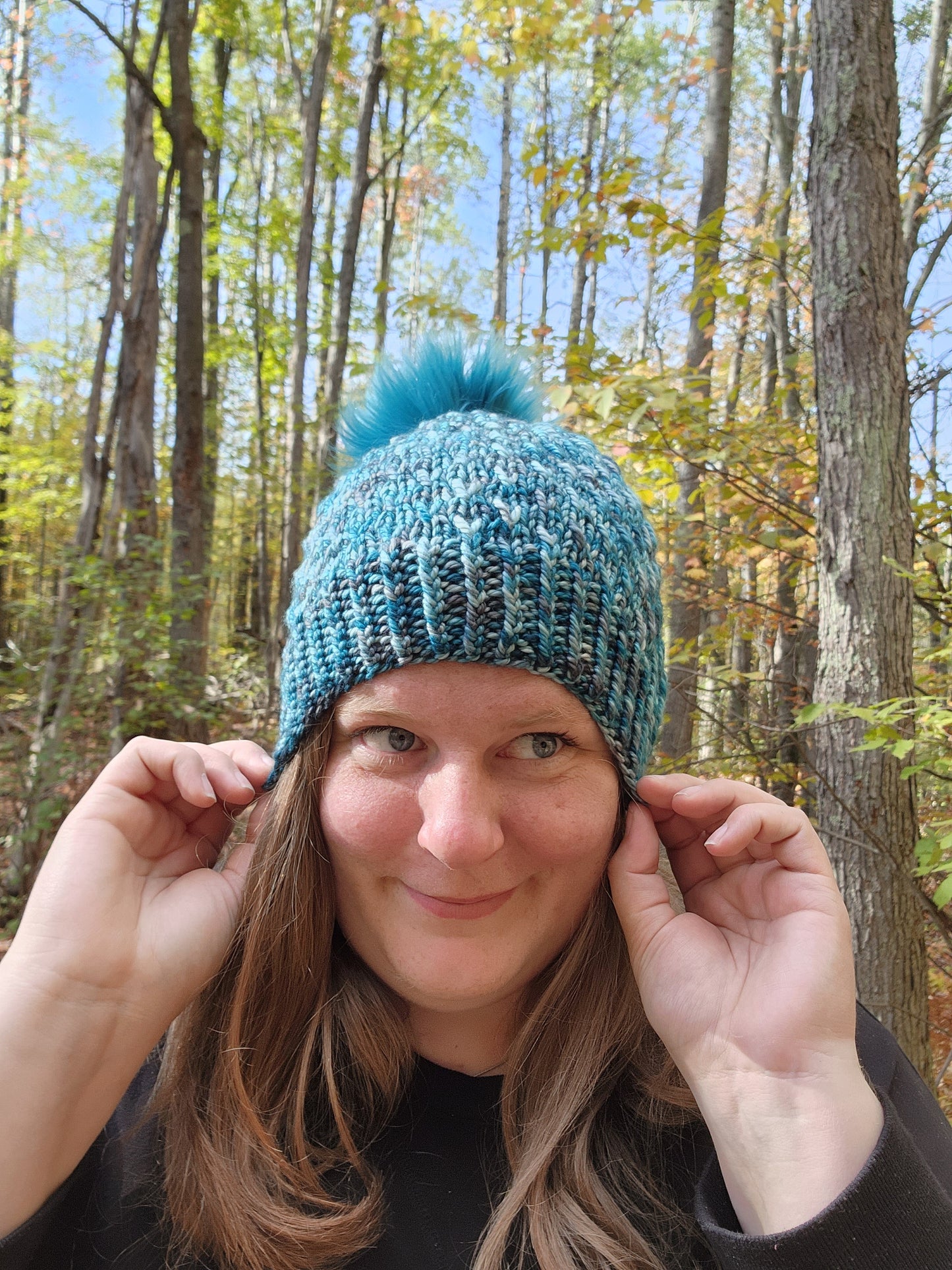 Bulky V Beanie pattern