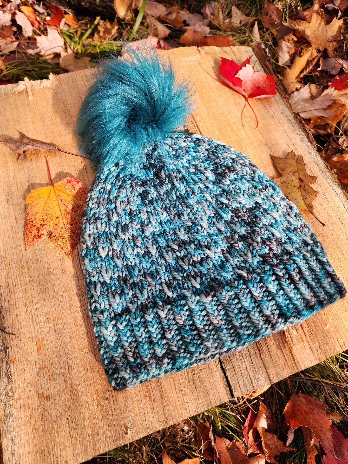 Bulky V Beanie pattern