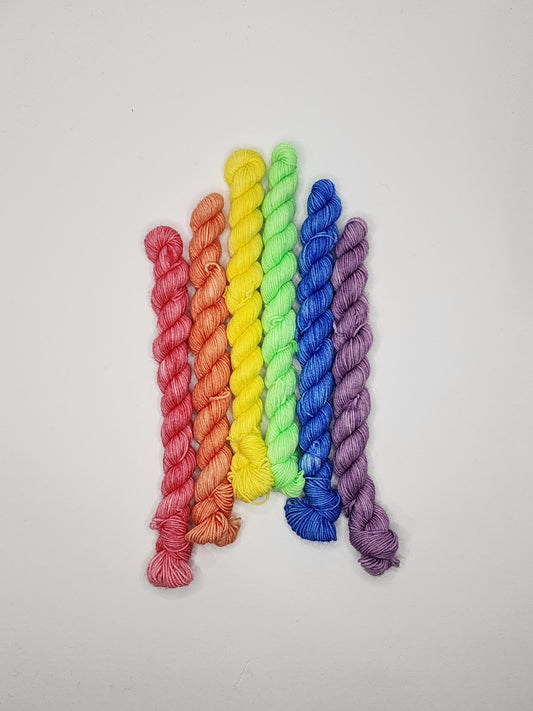 Ready To Ship - Bright Rainbow Mini Sets