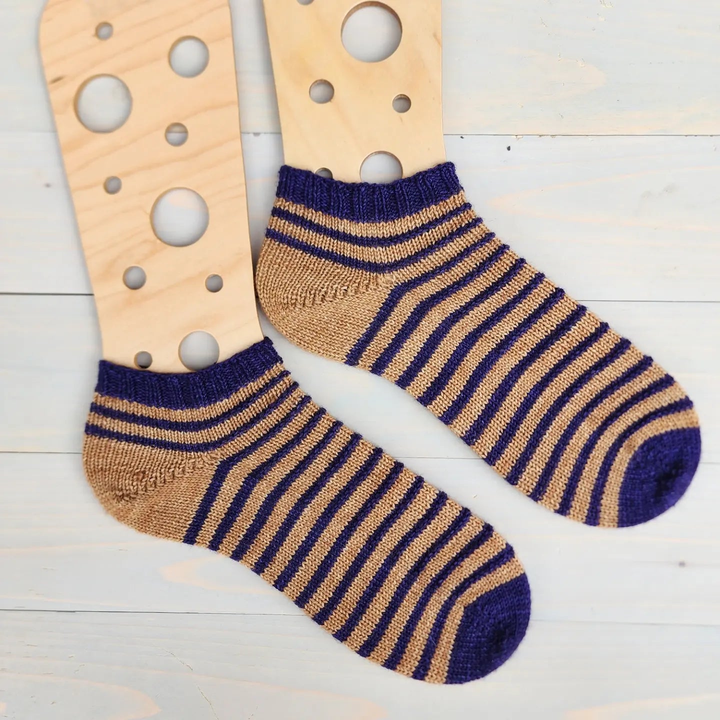 Peanut Butter Jelly Time sock pattern
