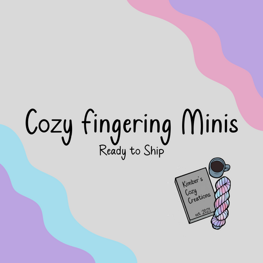 Ready to Ship - Cozy Fingering Minis