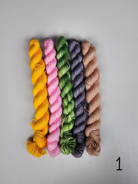 One Of A Kind Tough & Cozy Fingering Mini Sets