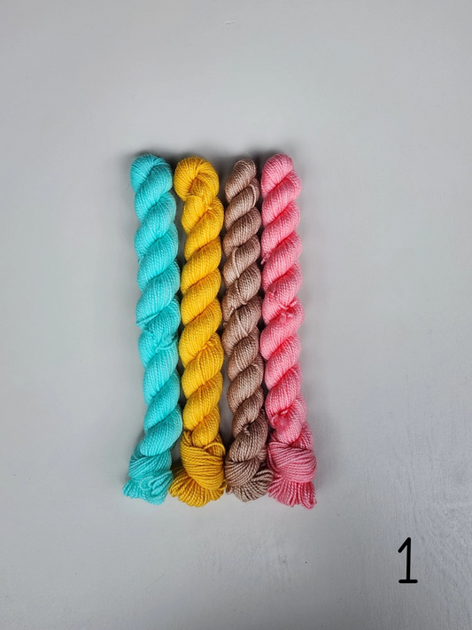 One Of A Kind Twisted Fingering Mini Sets